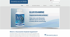 Desktop Screenshot of glucosamine-info.com